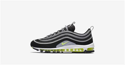 Nike Air Max 97 'Black & Volt' Release Date. Nike⁠+ SNKRS