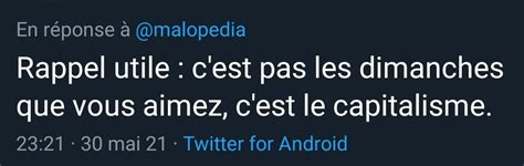 François Malaussena on Twitter Rappel utile c est pas les lundis