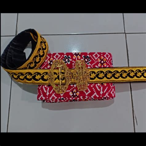 Jual Paket Sabuk Pinggang Epek Timang Pelengkap Busana Adat Tradisional