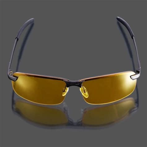 Lunette Vision Nocturne Nuit Verre Jaune Anti Blouissement Am Liore La