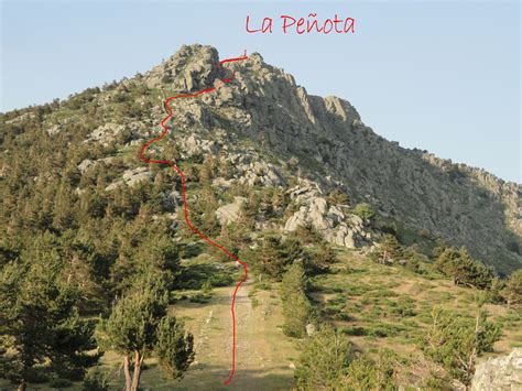 Wikiloc ruta La Peñota desde Cercedilla Cercedilla Madrid España