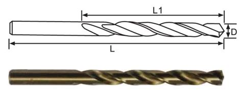 Hss Co Twist Drill Bits Hss Drill Bits