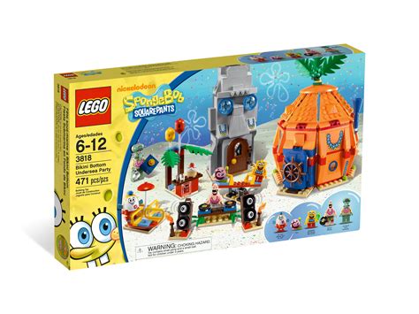 LEGO SpongeBob SquarePants 3818 Unterwasser Party In Bikini Bottom
