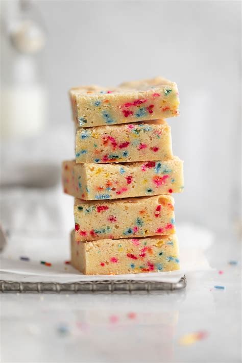 Chewy Funfetti Blondies Broma Bakery