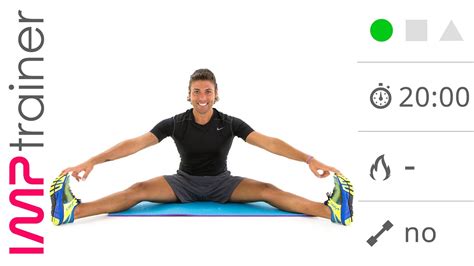 Esercizi Di Stretching Per Gambe Schiena E Bacino 20 Minuti YouTube