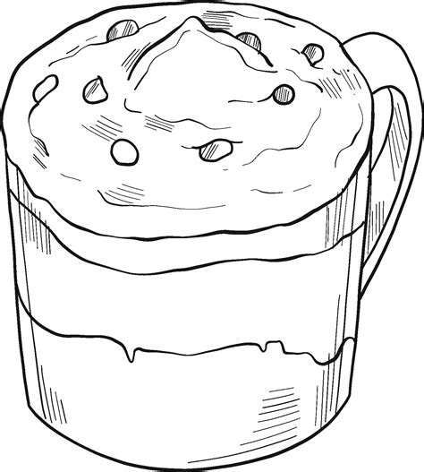 Hot Cocoa Coloring Page ColouringPages