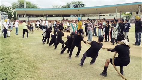 Tug Of War Girls Distt Level Bathinda Youtube