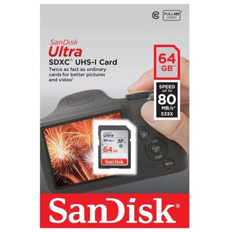 Sandisk Ultra Sd Kort Minneskort