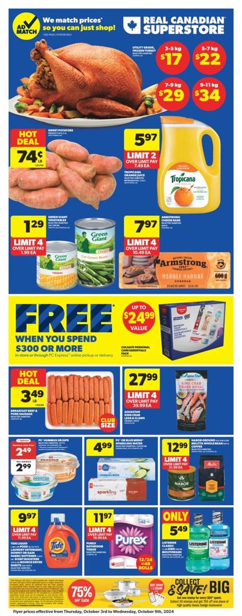 Real Canadian Superstore West Flyer October To