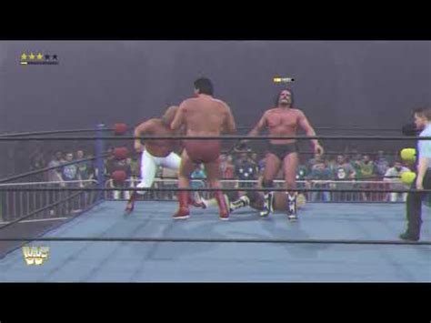 Tornado Tag Match Andre The Giant Blackjack Mulligan Vs Big John