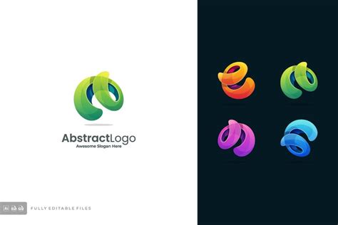 Abstract Colorful Logo Template - Design Template Place