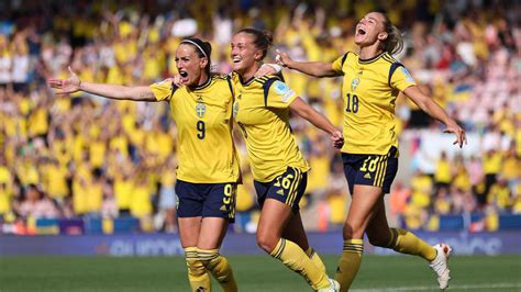 Sweden Vs Belgium Sweden Slips Into The Women S Euro Semi Final