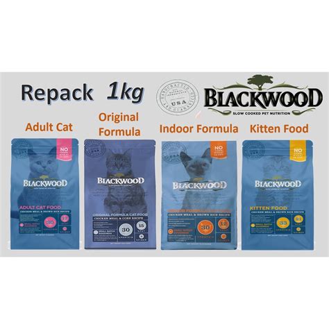 Repack Blackwood Premium Cat Food Kg Makanan Kucing Kering Murah