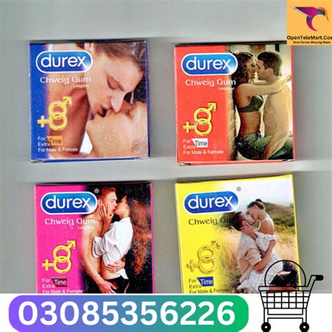 Durex Chewing Gum Long Time For Male And Female In Pakistan 0308 5356226