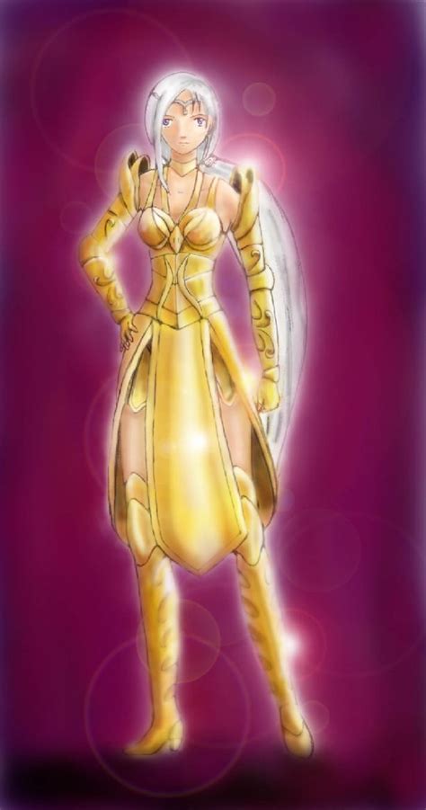 Goddess In Golden Armour By Pitachu On Deviantart