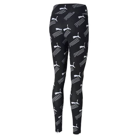 Malla Deportiva Puma Mujer 583618 01 Amplified Aop Leggings Negro