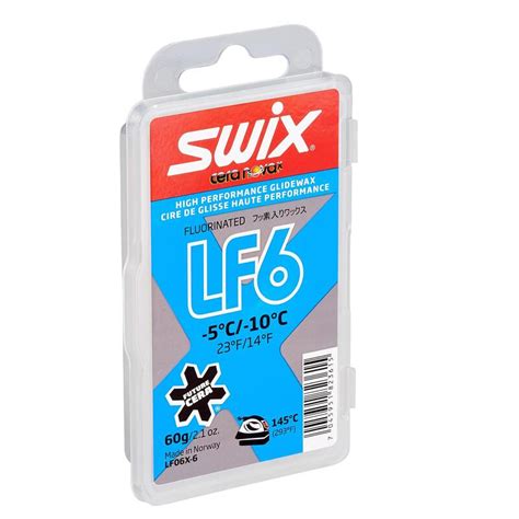 Lf 6 5 10 Cross Country Ski Wax Blue Swix Decathlon