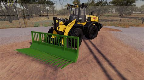 Silage Wheel Loader Fork V Fs Mods