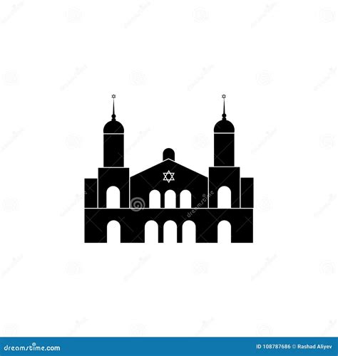 Synagogue Icon. Element of Religious Culture Icon. Premium Quality ...