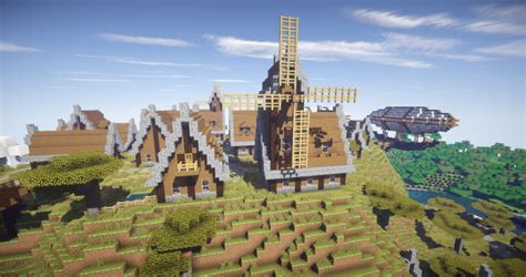 Savannah Village Minecraft Map