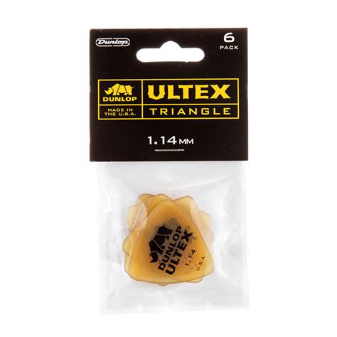 Dunlop Ultex Triangle Mm Player Pack Dirty Riffs