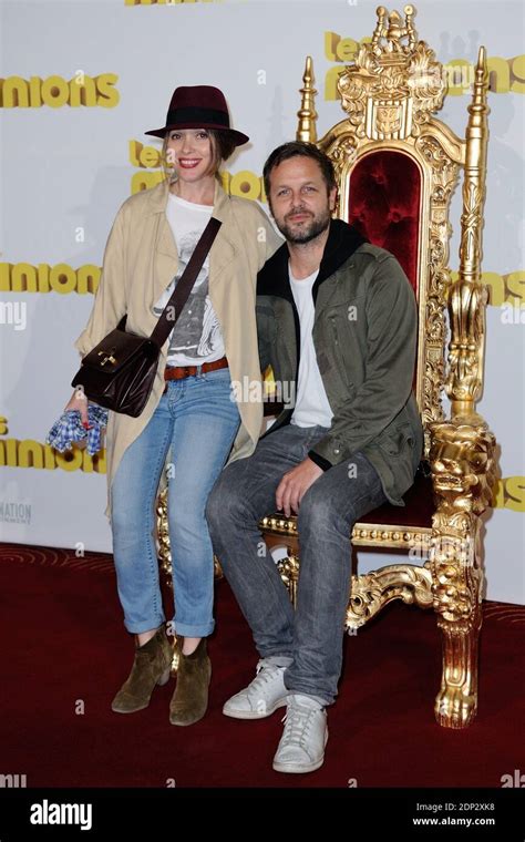 Anne Marivin And Her Husband Joachim Roncin Attending The Premiere For