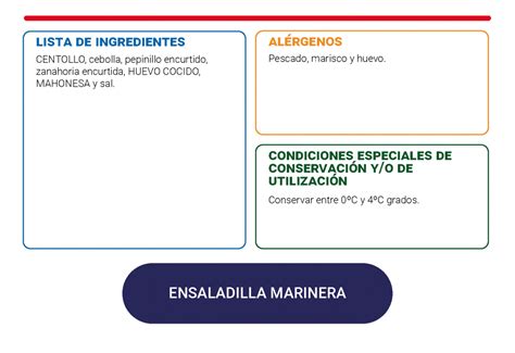 Ensaladilla Marinera Informaci N Alimentaria