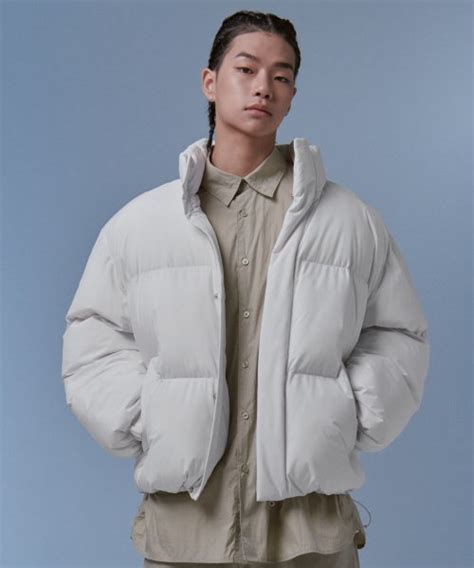 Musinsa Musinsa Standard Daily Puffer Short Padded Jacket Dusty Cream