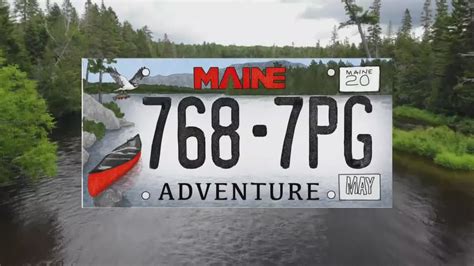 New Maine license plate supports the outdoors | newscentermaine.com