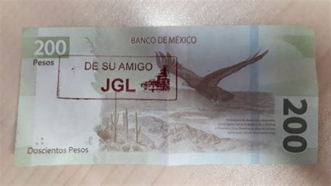 “de Su Amigo Jgl” Los Billetes Con Las Iniciales Del “chapo” Que Salen