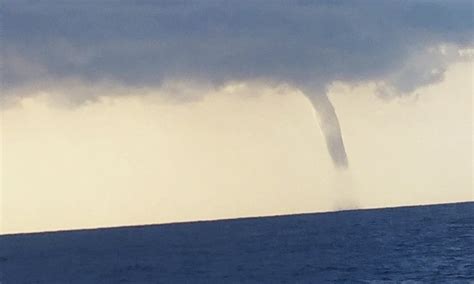 Waterspout A Rare Weather Phenomenon Witnessed In Pakistani Waters