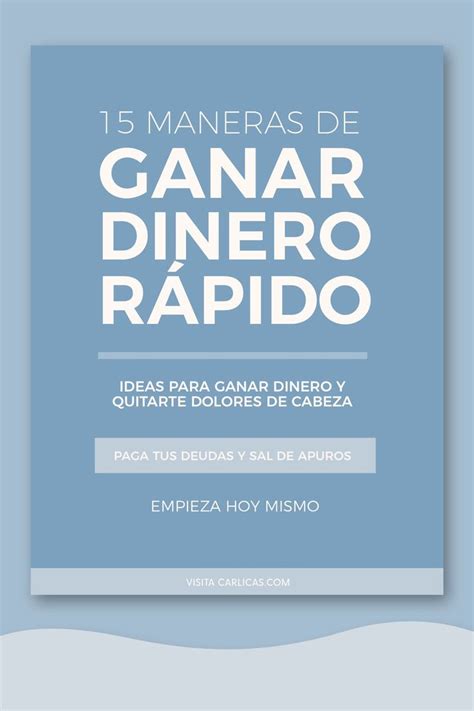 C Mo Ganar Dinero R Pido Sin Invertir Ideas Comprobadas Ganar