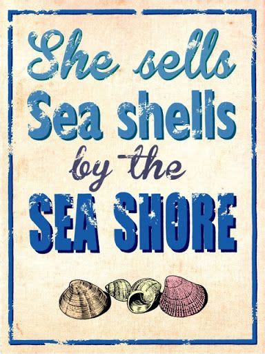 She Sells Seashells By The Seashore Cristal Has Keller