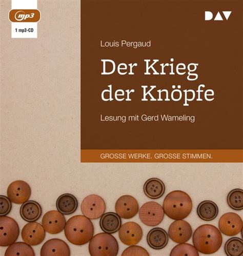 Der Krieg Der Kn Pfe Von Louis Pergaud H Rbuch Dtv Verlag