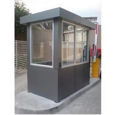 Rectangular Steel Acp Security Cabin At Rs Piece In Ahmedabad