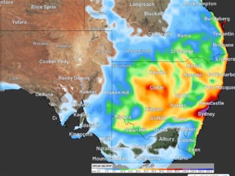 Heavy rain forecast for NSW east coast | news.com.au — Australia’s ...