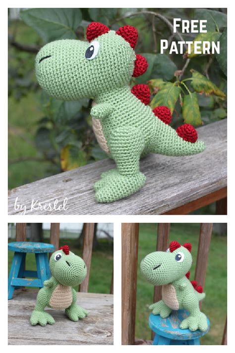 Crochet Amigurumi Dinosaur Free Patterns Page Of