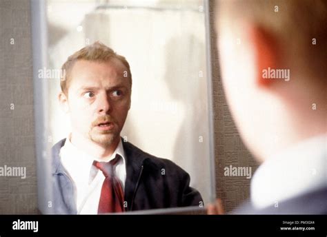 Film Still from "Shaun Of The Dead" Simon Pegg © 2004 Rogue Features ...