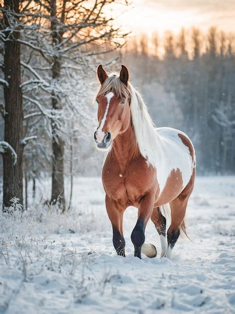 Premium Photo | Beautiful realistic flaxen chestnut horse