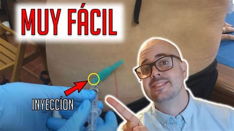 Como aplicar una INYECCIÓN INTRAMUSCULAR FÁCIL YouTube