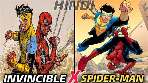 Invincible Meets Spider Man Explained In Hindi Marvel Team Up