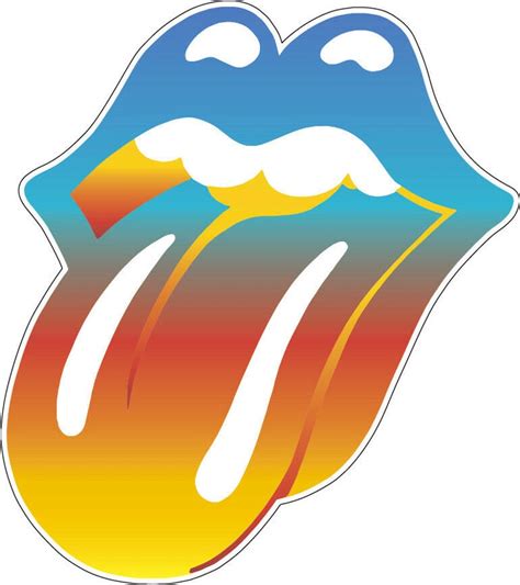 Rolling Stones Famous Rock Group Lips And Tongue LOGO Vinyl Etsy