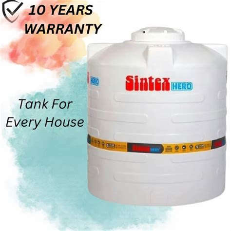 Sintex Hero Triple Layered Water Tanks At Rs 41599piece In Bengaluru