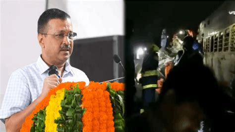 Delhi Cm Arvind Kejriwal Expressed Grief Over Train Accident In Andhra