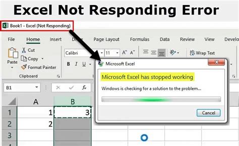 Solved How To Fix Microsoft Excel Not Responding