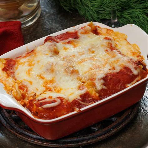 Vegetable Lasagna Recipe | Small Batch | One Dish Kitchen