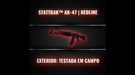 Ak Redline Stattrak Exterior Testada Em Campo Youtube