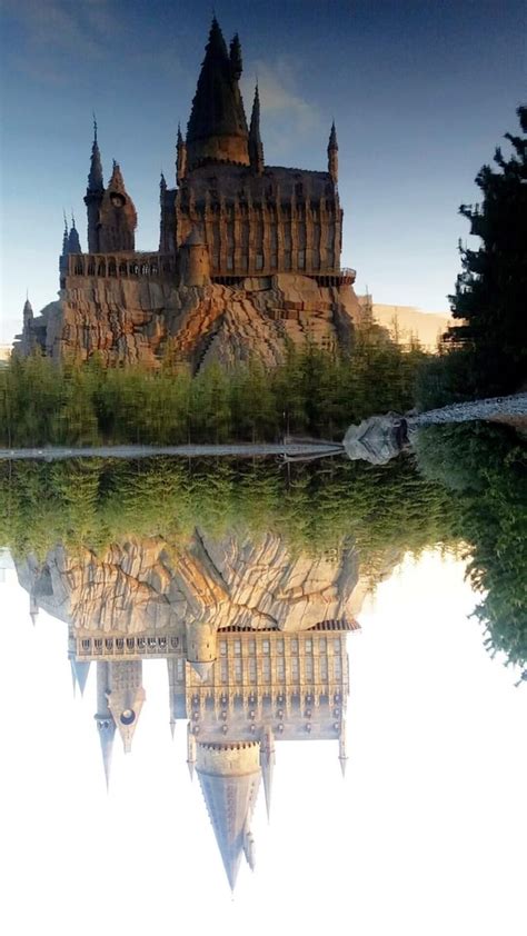 Hogwarts reflection on Black Lake : pics