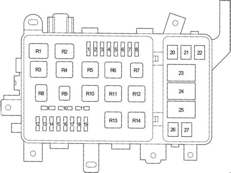 Land Cruiser Fuse Box Diagram Toyota Land Cruiser 1998 1999