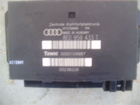 Audi A T V Body Comfort Control Module Bcm Ccm E